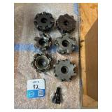 Assorted Face Mill Tooling
