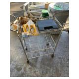 Rolling Cart w/ contents