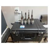 Erickson Hydraulic Metal Drill Tool Set and Holder