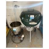 Weber Charcoal Grill and StockPot