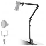 (15) Camera Desk Mount, Magic Arm with C Clamp, 1/