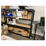 Shelving Unit with Contents