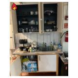 Contents in Cabinets