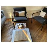 LIVING ROON SET CONSISTING OF COUCH, TWO CHAIR AND