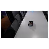 CONFERENCE TABLE, WHITE COLOR, DIMS: 124" X 42", W