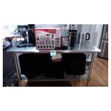 Stainless Steel Work Table with Undershelf, Dims:
