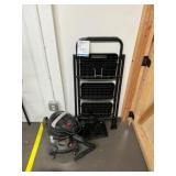 Vacuum and Step Ladder
