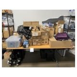 Assorted Lighting, Tripods and Marketing Materials