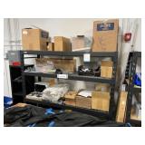 Shelving Rack with Contents