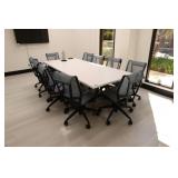 Conference room setup