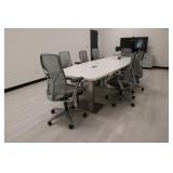 Large conference room setup