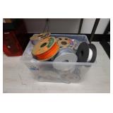 3D printer assorted filament material bin