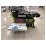 RYOBI 4 in. x 36 in. Belt and 6 in. Disc Sander