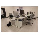 Electric programmable height-adjustable desks