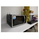 Magic Chef Microwave, table, cornhole game, and mo