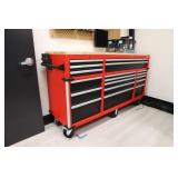 Milwaukee 72" mobile work bench w/ contents includ