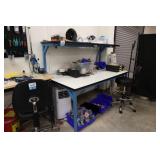 Lab bench w/ contents