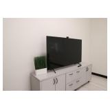 Samsung 65" TV and Owl Labs Meeting Owl