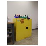 ULINE flammable storage cabinet