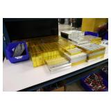 Scrap aluminum and lab bench