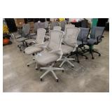 Assorted office chairs