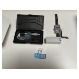 Mitutoyo 293-831-30 Micrometer & iGaging IP54 Digi