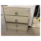 Fireking 4-drawer Lateral File Cabinet 44 1/2ï¿½ *NO