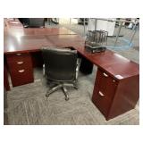 Office Desk w/ right-hand Return 72ï¿½ x 84ï¿½ x 29ï¿½ &