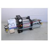 Maximator Dual Air Driven Gas Booster compressor