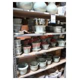 Ceramic and Clay Vases, Planters, Bowls and plates