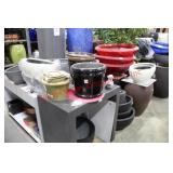 Fiber Glass Tall Vases,  Pots and Planters