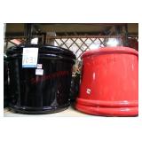 Fiber glass Planters and Vases.