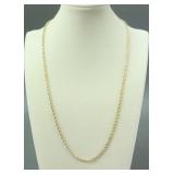 14K ROPE CHAIN NECKLACE