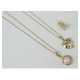 (5) PIECE GOLD JEWELRY GROUP