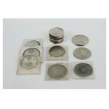 (15) MEXICAN SILVER COINS