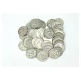 (42) FRANKLIN HALF DOLLAR COINS