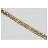 14K BOLD PARALLEL LINK BRACELET