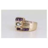 14K GEMSTONE RING
