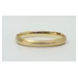 14K SLIDE HINGED BANGLE BRACELET