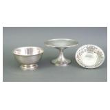 (3) STERLING TABLE ARTICLES