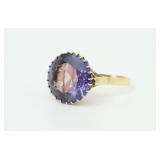 18K COLOR-SHIFT SAPPHIRE RING
