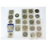 (23) INTERNATIONAL SILVER COINS