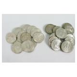 (29) KENNEDY HALF DOLLAR COINS
