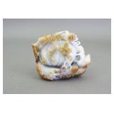 CHINESE JADEITE JADE PUMPKIN CARVING