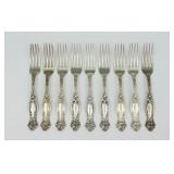 (9) INTERNATIONAL SILVER STERLING PLACE FORKS