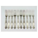 (10) INTERNATIONAL SILVER STERLING PLACE FORKS
