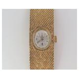 18K LADIES OMEGA BRACELET WATCH