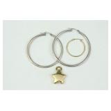 (4) PIECE 14K SCRAP GOLD GROUP