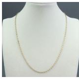 15K BRITISH W.H. WILMOT FANCY LINK NECKCHAIN
