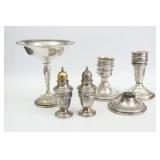 (6) STERLING TABLEWARES INCL. SCRAP
